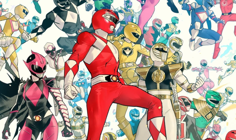 Novo megaevento dos quadrinhos Power Rangers reúne várias gerações em crossover épico