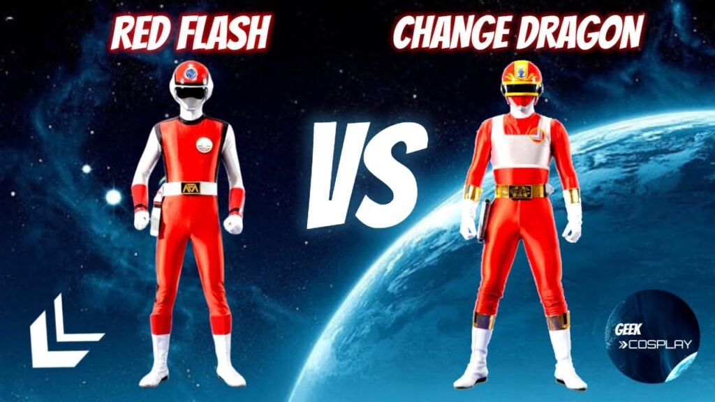 Quem Vence A Super Batalha Tokusatsu? Change Dragon VS Red Flash