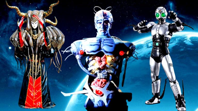 Melhores Vilões das Séries Tokusatsu que Passaram no Brasil