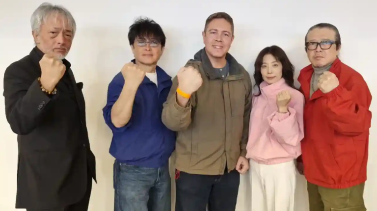 Jornalista da Record encontra elenco de Changeman no Japão durante festa de 40 anos