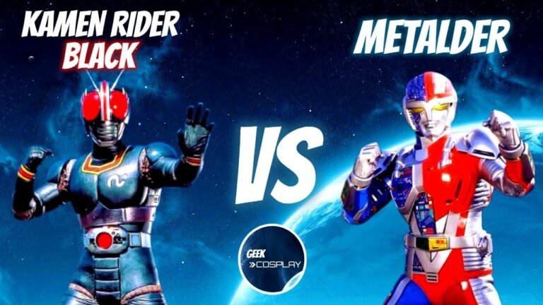 🦾 METALDER O HOMEM MÁQUINA VS KAMEN RIDER BLACK: QUEM VENCE ÉSSA INCRIVEL BATALHA TOKUSATSU