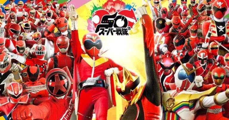 Capas dos livros de 50 anos de Super Sentai são reveladas com 281 heróis