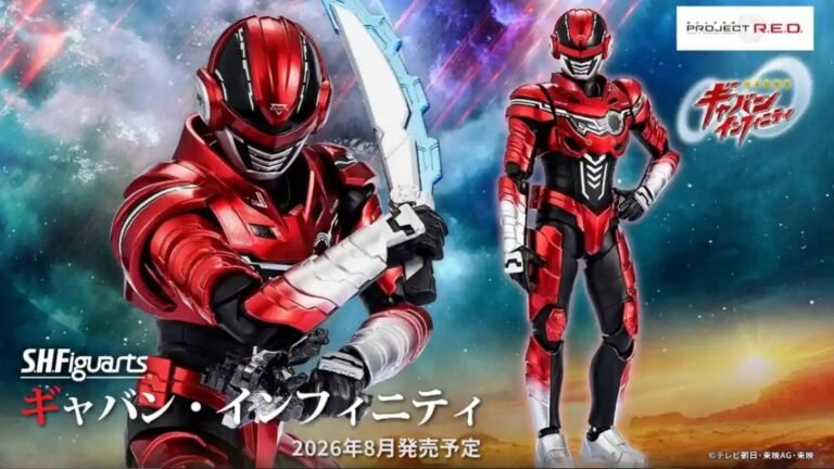 Boneco Gavan Infinity S.H.Figuarts: Bandai anuncia pré-venda e imagens oficiais