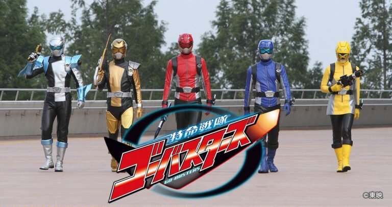 Go-Busters Super Sentai: conheça a equipe com temática de espionagem e tecnologia