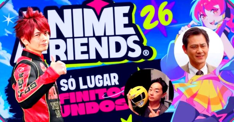 Anime Friends 2026 Confirma Espaço Tokusatsu.com.br