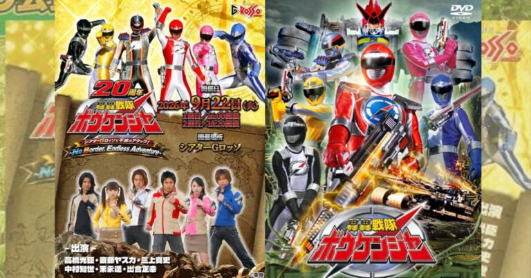 Boukenger 20 Anos: Série Clássica de Super Sentai Ganha Coleção Especial em DVD e Reencontro Histórico do Elenco