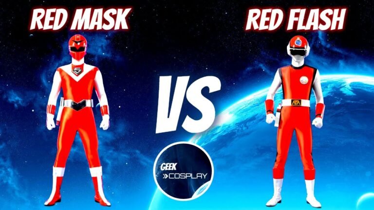 Red Flash vs Red Mask: Quem Venceria o Grande Duelo dos Super Sentai?