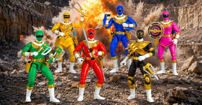Power Rangers Zeo: Playmates Anuncia Nova Figura do Ranger Dourado