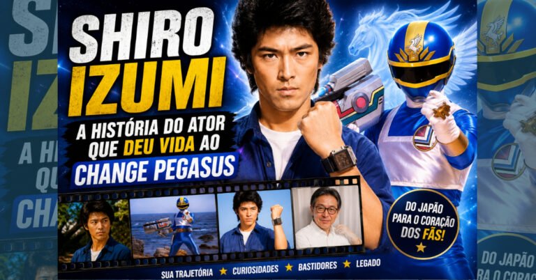 Shiro Izumi: A História do Ator que Deu Vida ao Change Pegasus