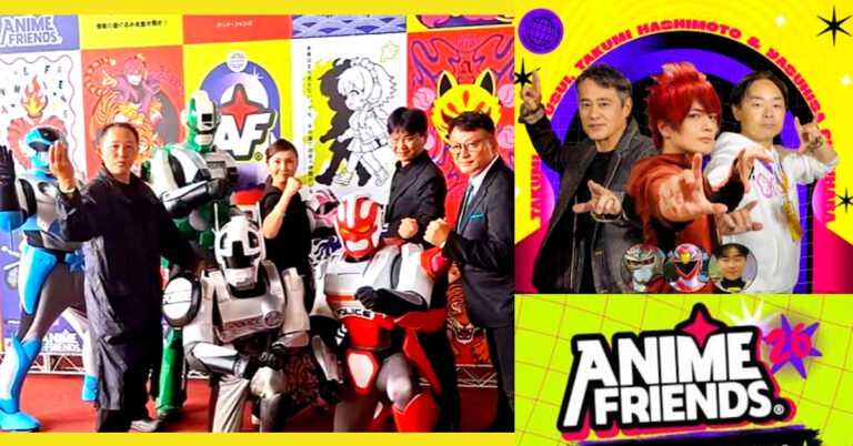 Anime Friends 2026 reúne estrelas do Tokusatsu e emociona fãs brasileiros