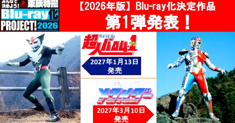 Chojin Barom-1 e Metalder ganham Blu-ray em 4K