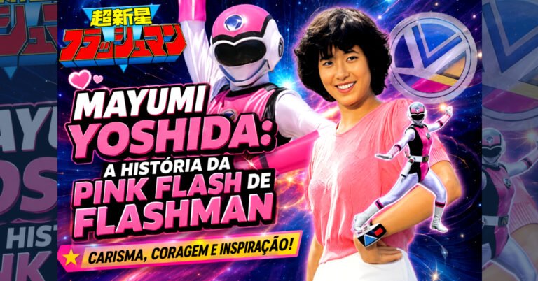 Mayumi Yoshida: a história da Pink Flash de Flashman
