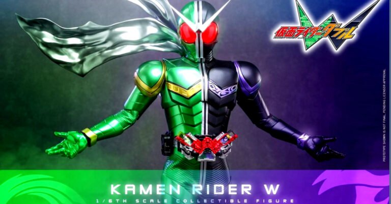 Kamen Rider W Hot Toys ganha figura 1/6 com LED