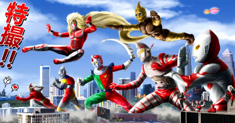 Kyodai Hero: conheça os maiores heróis gigantes do tokusatsu